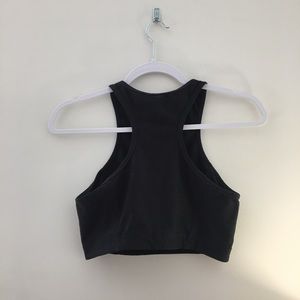 Outdoor Voices charcoal athena crop